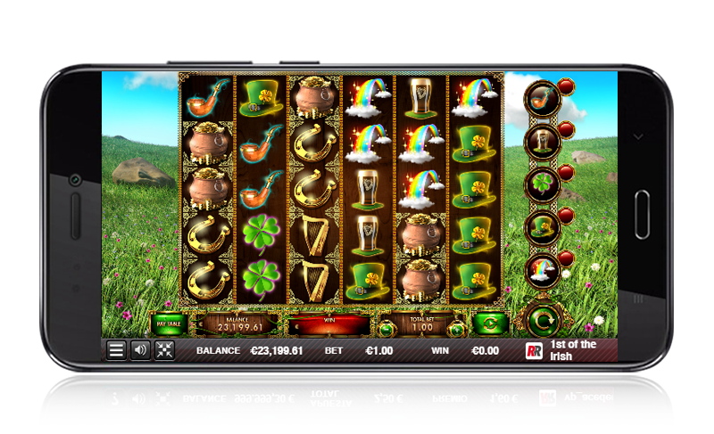 machine à sous en ligne et mobile 1st of the Irish grille de jeu