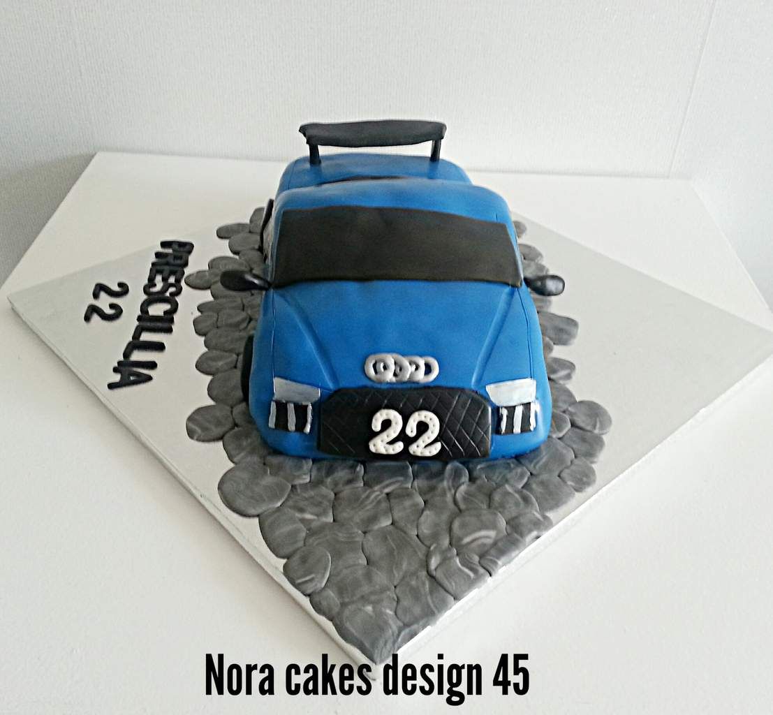 Gateau Audi R8 Nora Cakes Design 45