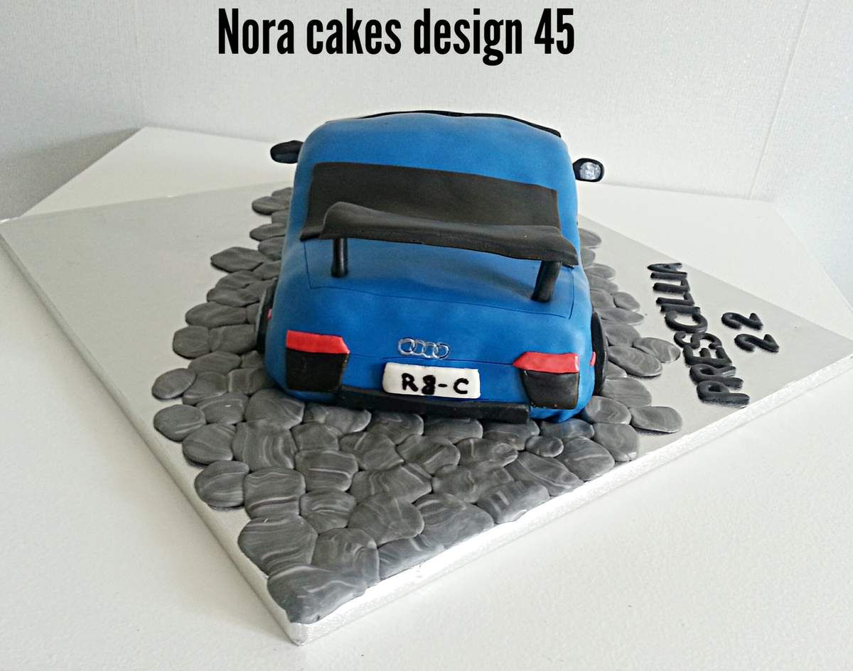 Gateau Audi R8 Nora Cakes Design 45