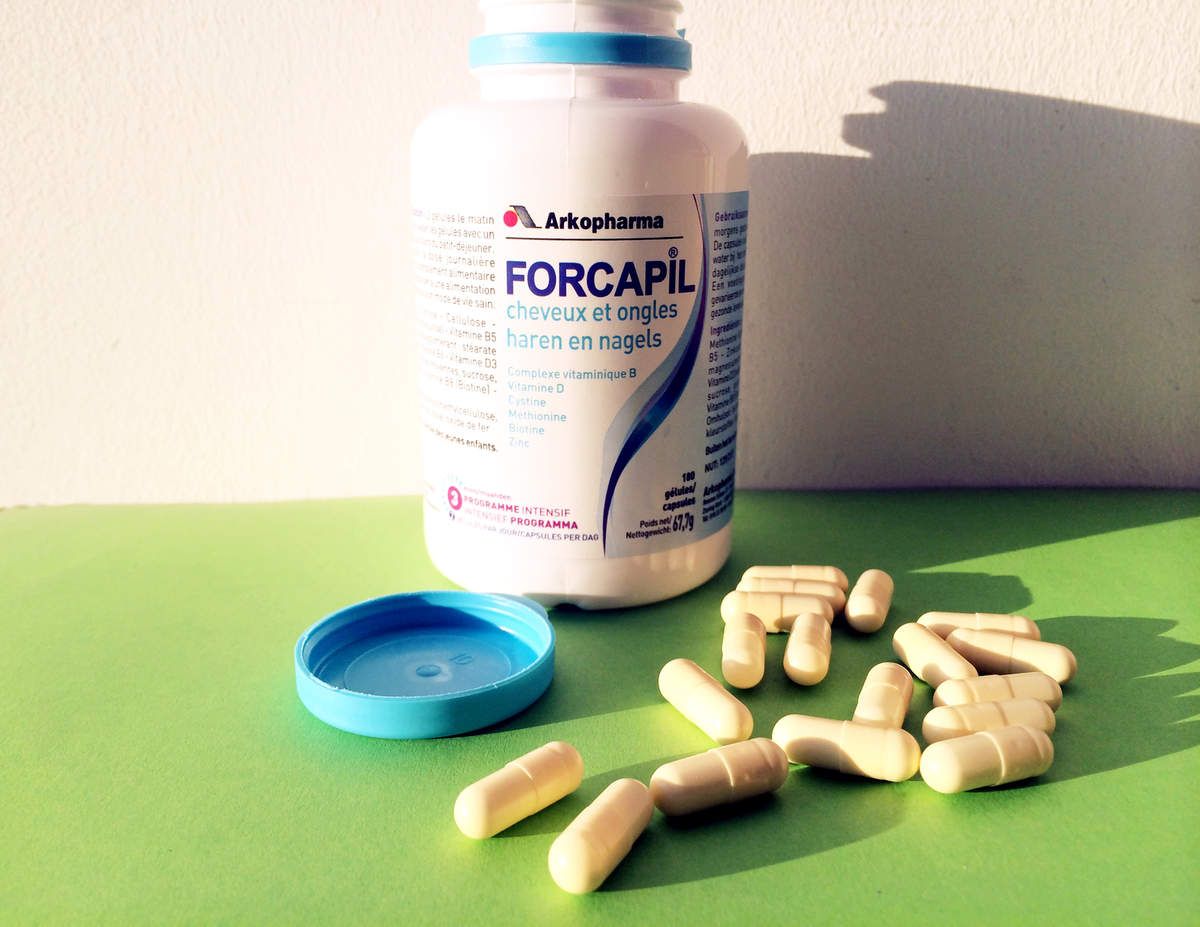 Les gélules de FORCAPIL