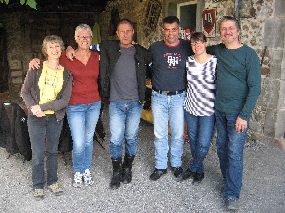 Gites les Vaquans Aveyron Najac La Fouillade Motos Motards