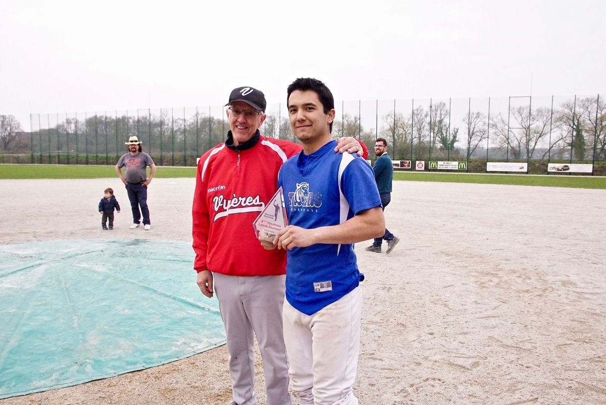 Félicitations à Lucas pour son titre de meilleur catcheur du tournoi !