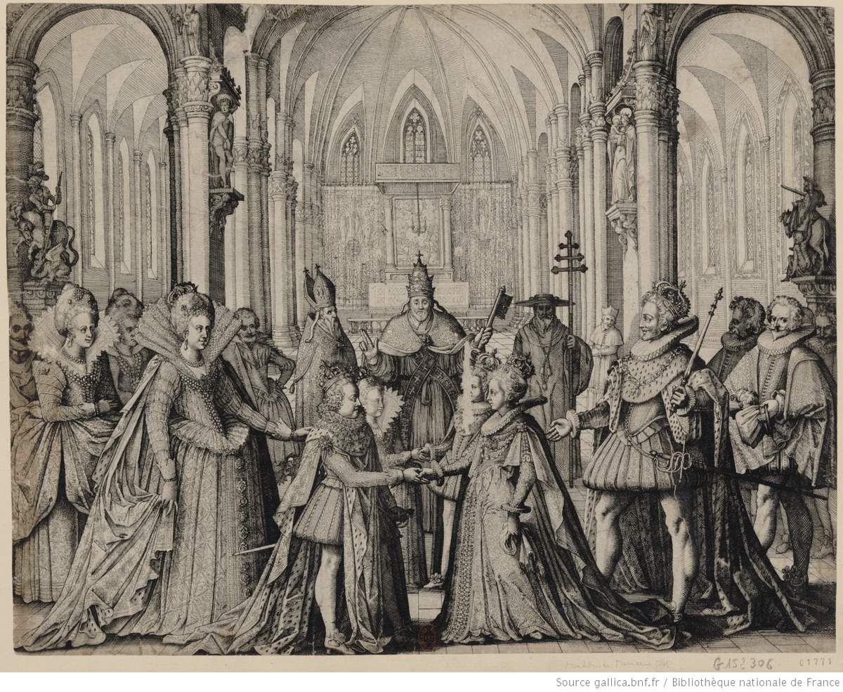 21 novembre 1615: Mariage du roi Louis XIII avec Anne d'Autriche ...