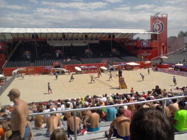 ... die Brasilianer Pedro-Guto gegen die US-Amerikaner Patterson-Brunner gespielt ...