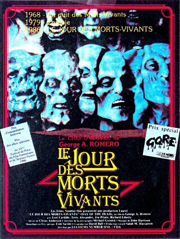 Le Jour des morts-vivants, George A. Romero