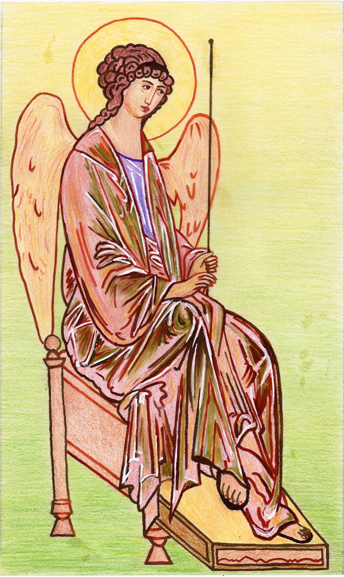 ange de la trinité de Roublev