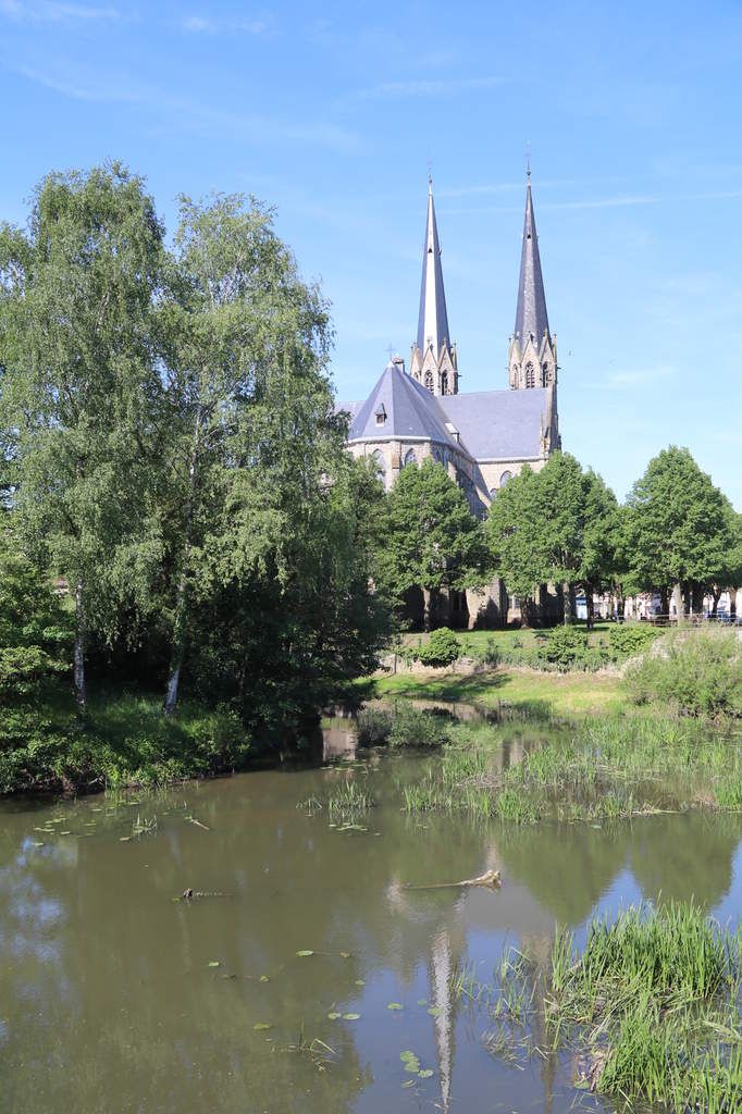 Sarralbe et son église Saint Martin