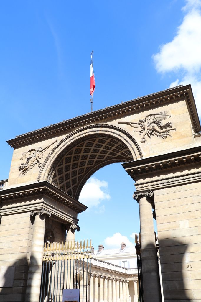 Chancellerie de la Légion d'Honneur, arc de triomphe