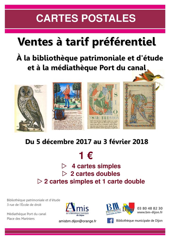 Le blog des Amis de la Bibliothèque municipale de Dijon -