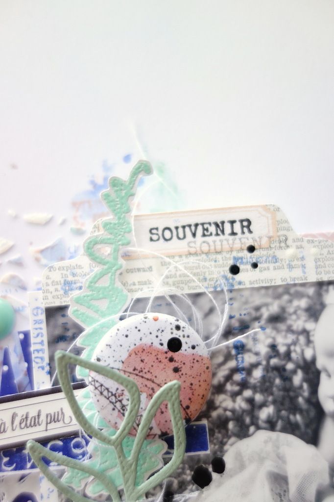 Badges de petit format "les cousus" ici en version "pastel"