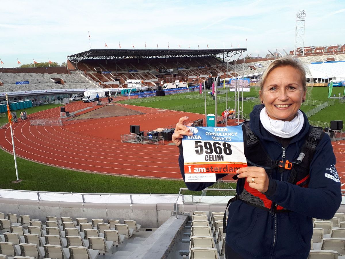 Céline bat son record au Marathon d'Amsterdam et résutats des foulées Vertaviennes