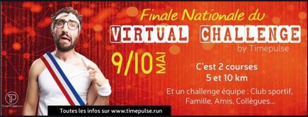 FINALE NATIONALE VIRTUAL CHALLENGE 9 et 10 Mai