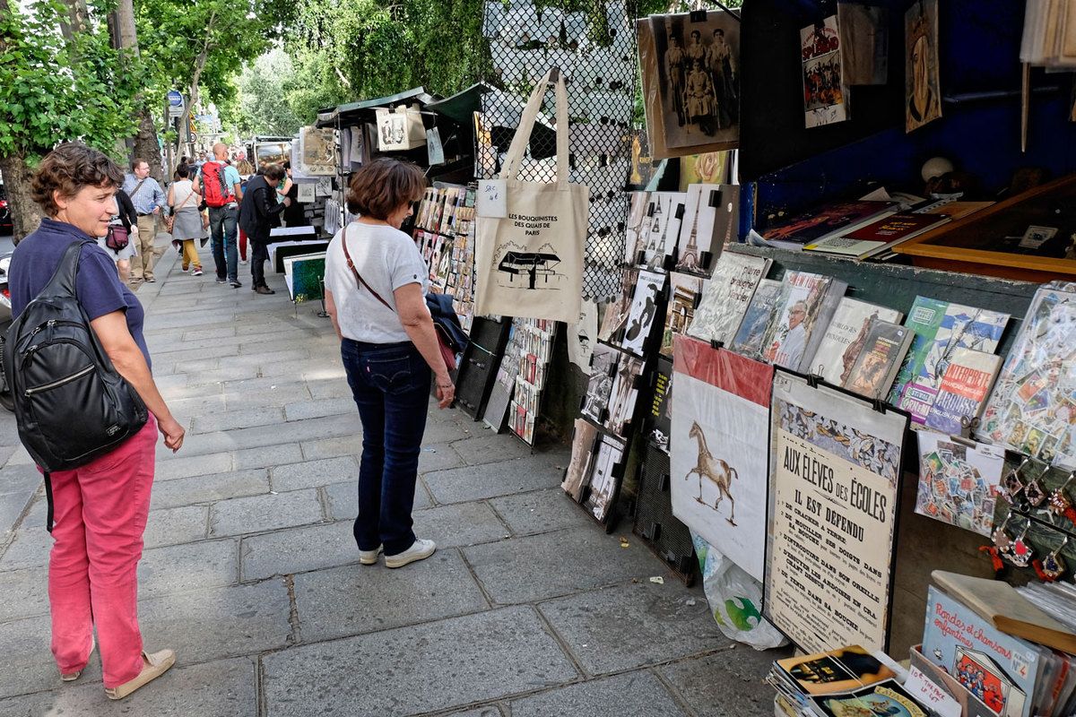 Les bouquinistes des quais de Paris