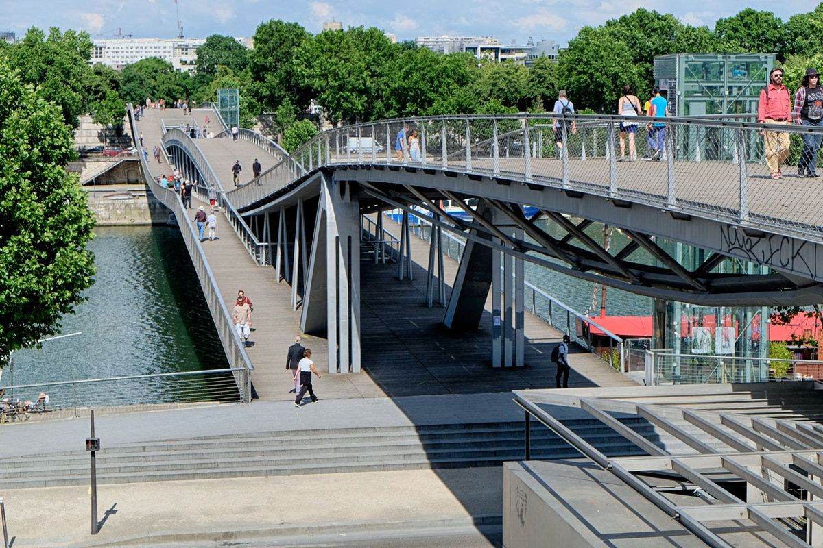 Passerelle Simone de Beauvoir - Paris