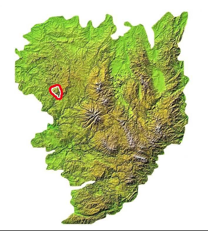 Le Massif des Monédières et le Massif Central