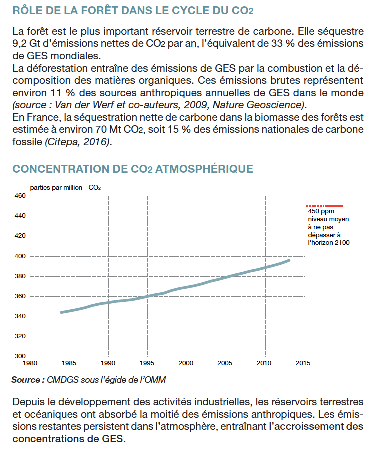 Le changement climatique