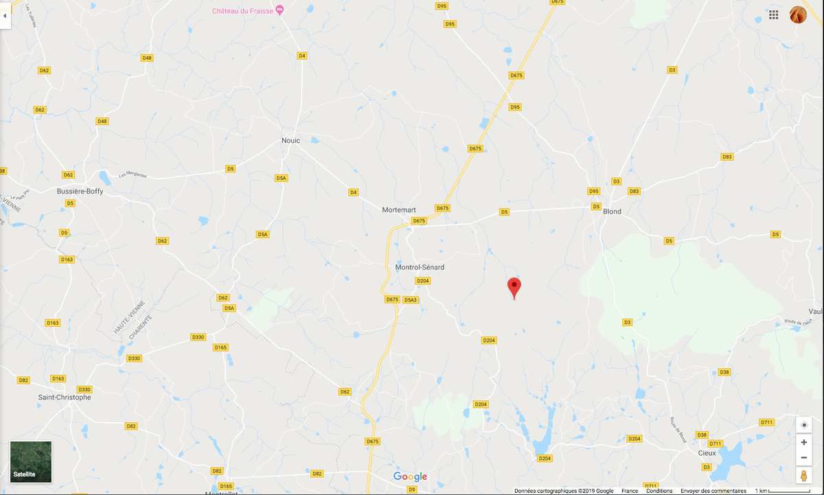Localisation en Haute-Vienne