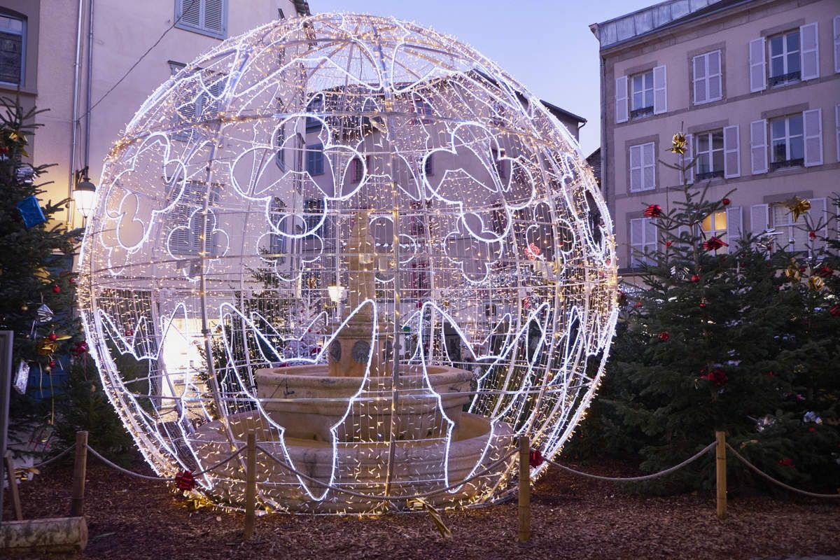 Limoges by night - Noël