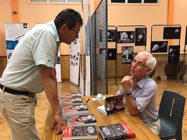 Daniel Pantchenko avec Bernard Magescas, le Maire de Misson
