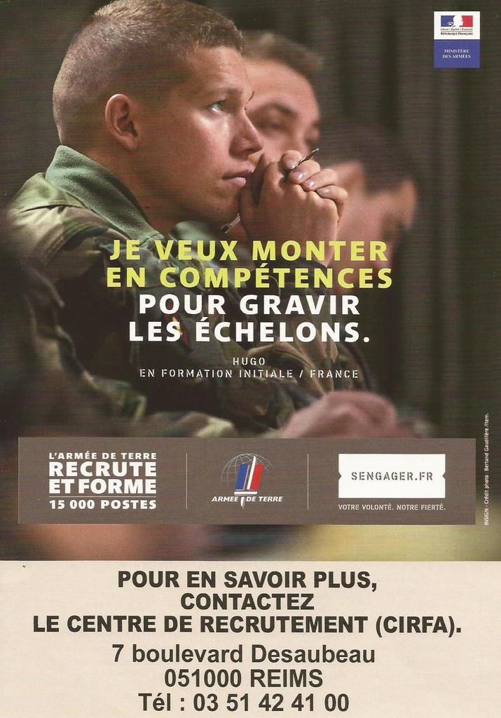 L Armee De Terre Recrute Le Blog De Bermericourt