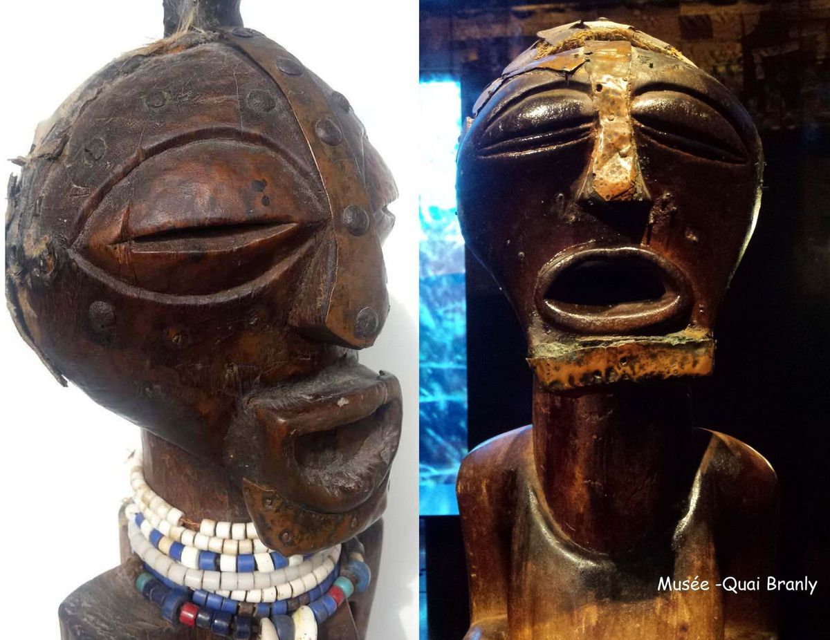 nkisi fetiche clous Kongo congo Fang ngil masque dan salampasu teke songye