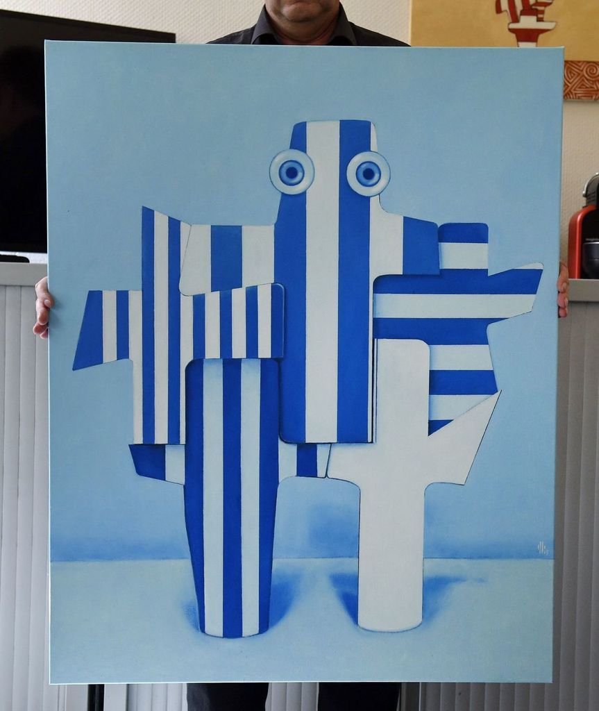 buffard pascal peintures squelette picasso van gogh street art templiers