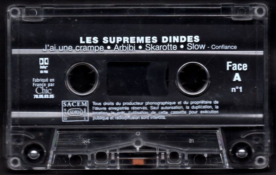 supreme dindes - cassette 1996