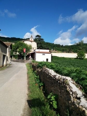En direction de Manses.
