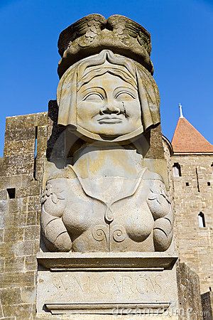 Carcassonne - Dame Carcas.