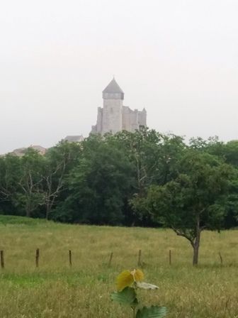 Saint-Bertrand-de-Comminges au loin...