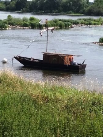Meung-sur-Loire : la gabarre.