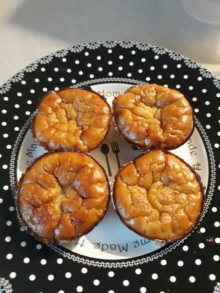 Muffins Compote Pomme Et Poudre Noisettes 79 Calories L Un Les