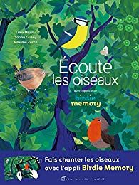 écoute les oiseaux mazuli guény zucca albin michel birdie memory