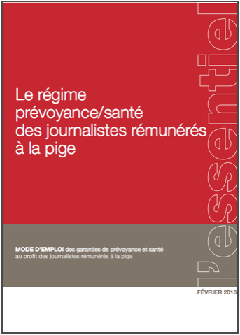 Le régime prévoyance santé des journalistes pigistes