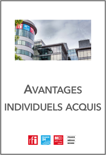 ​​​​​Accord relatif aux avantages individuels acquis