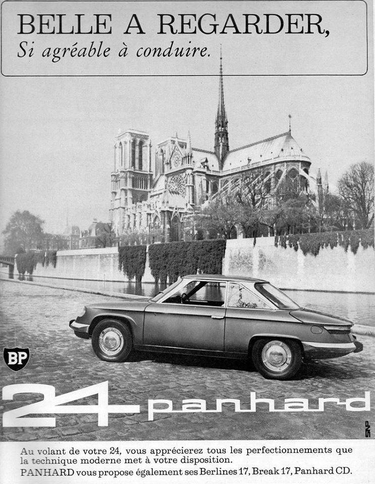 La Panhard 24 est une automobile de la marque Panhard produite de 1963 à 1967 ; dernier modèle produit par le constructeur, elle marque la fin de production de la « doyenne des marques » automobiles françaises. 
