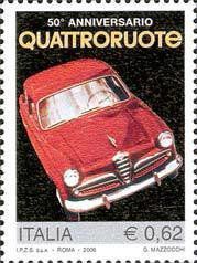 50e anniversaire du journal "Quattroruote"