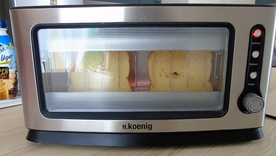 Test du Grille pain VIEW6 de chez H.KOENIG - Les recettes de Zaza .
