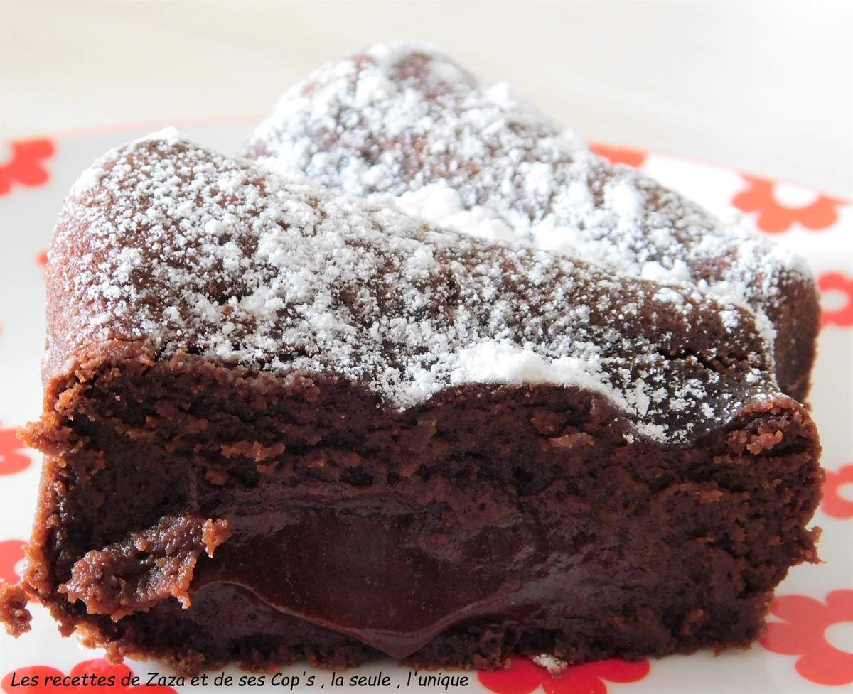 Fondant Au Chocolat Et Au Lait Concentre Non Sucre Les Recettes De Zaza
