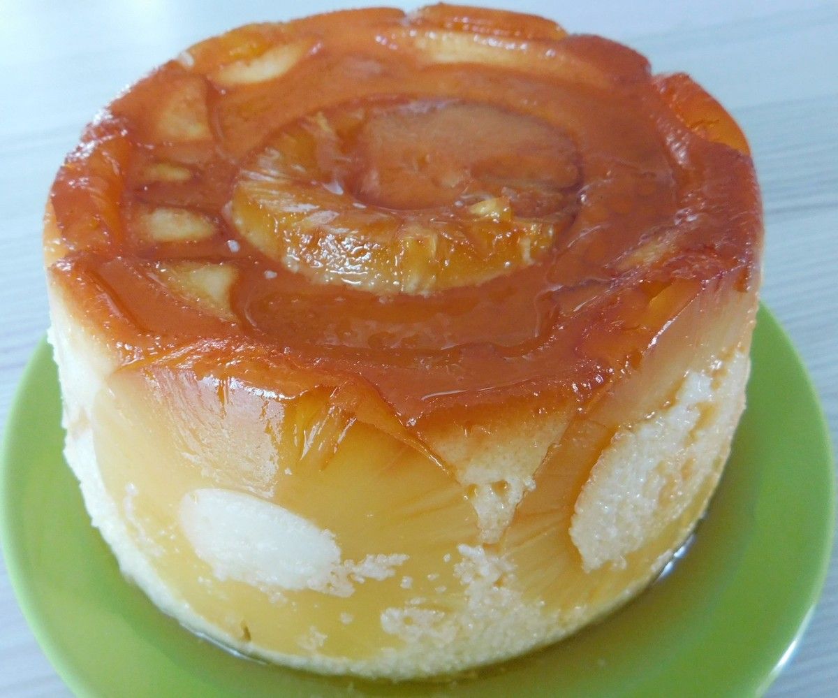 Gateau De Semoule A L Ananas Au Cookeo Les Recettes De Zaza