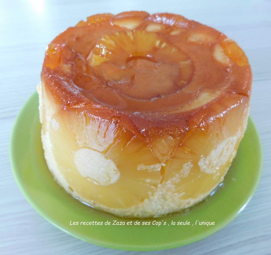 Gateau De Semoule A L Ananas Au Cookeo Les Recettes De Zaza
