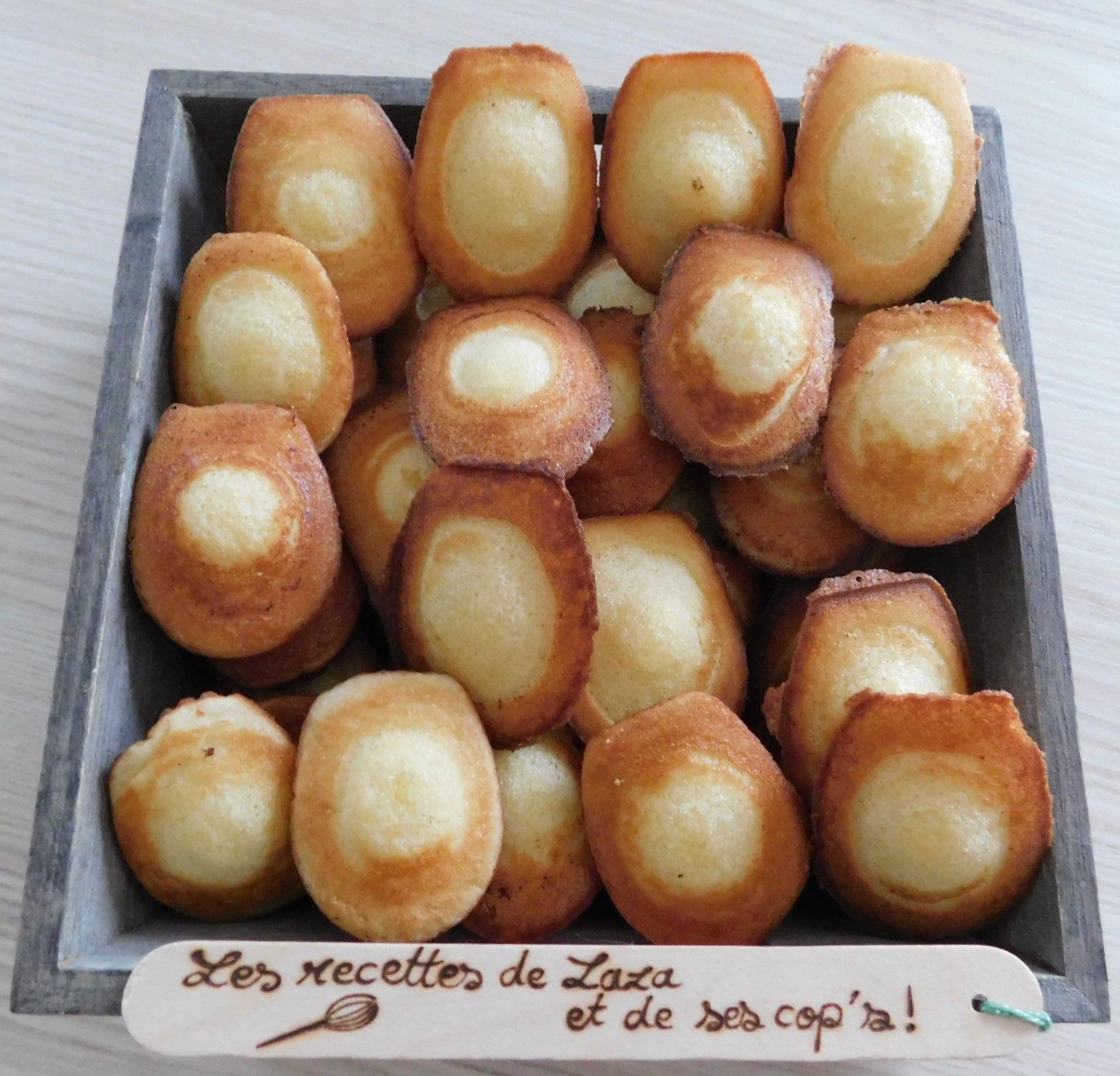 Madeleines d'après une recette de Philippe Conticini au SnackCollection -  Les recettes de Zaza .