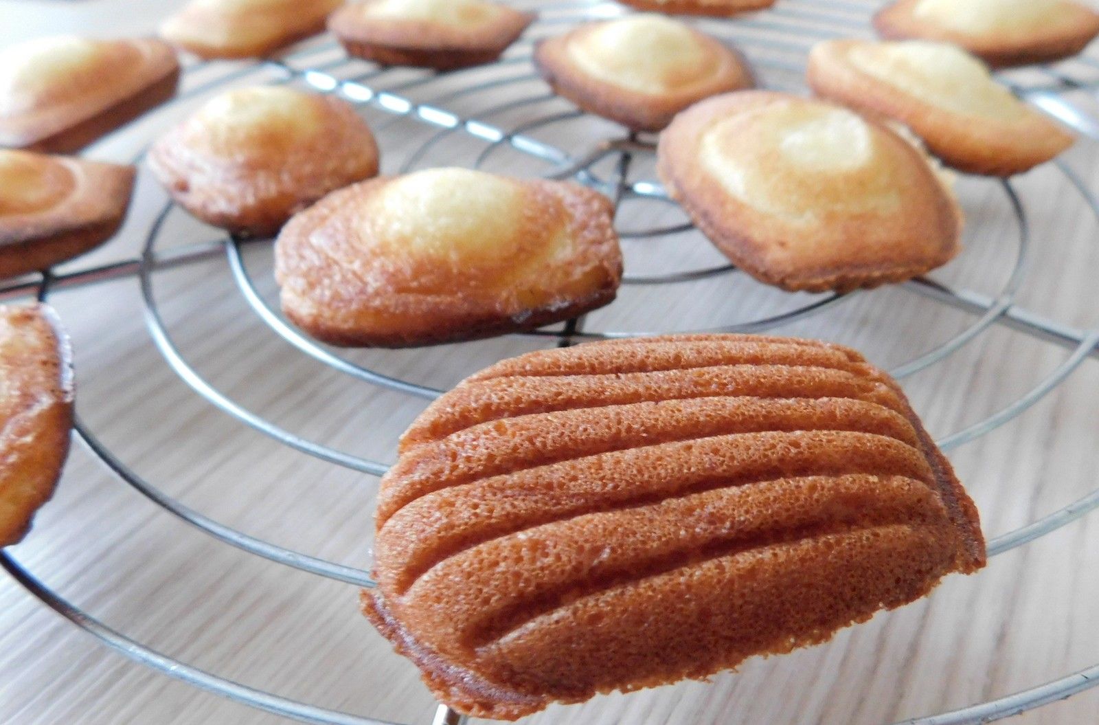 Madeleines d'après une recette de Philippe Conticini au SnackCollection -  Les recettes de Zaza .