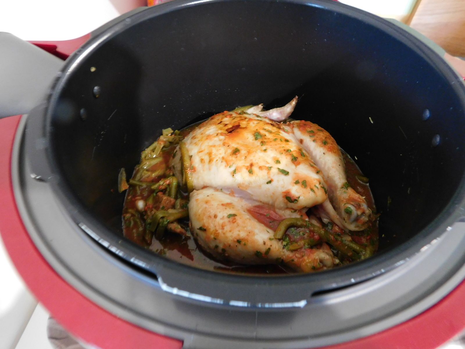 Poulet à ma façon au Cookeo - Les recettes de Zaza