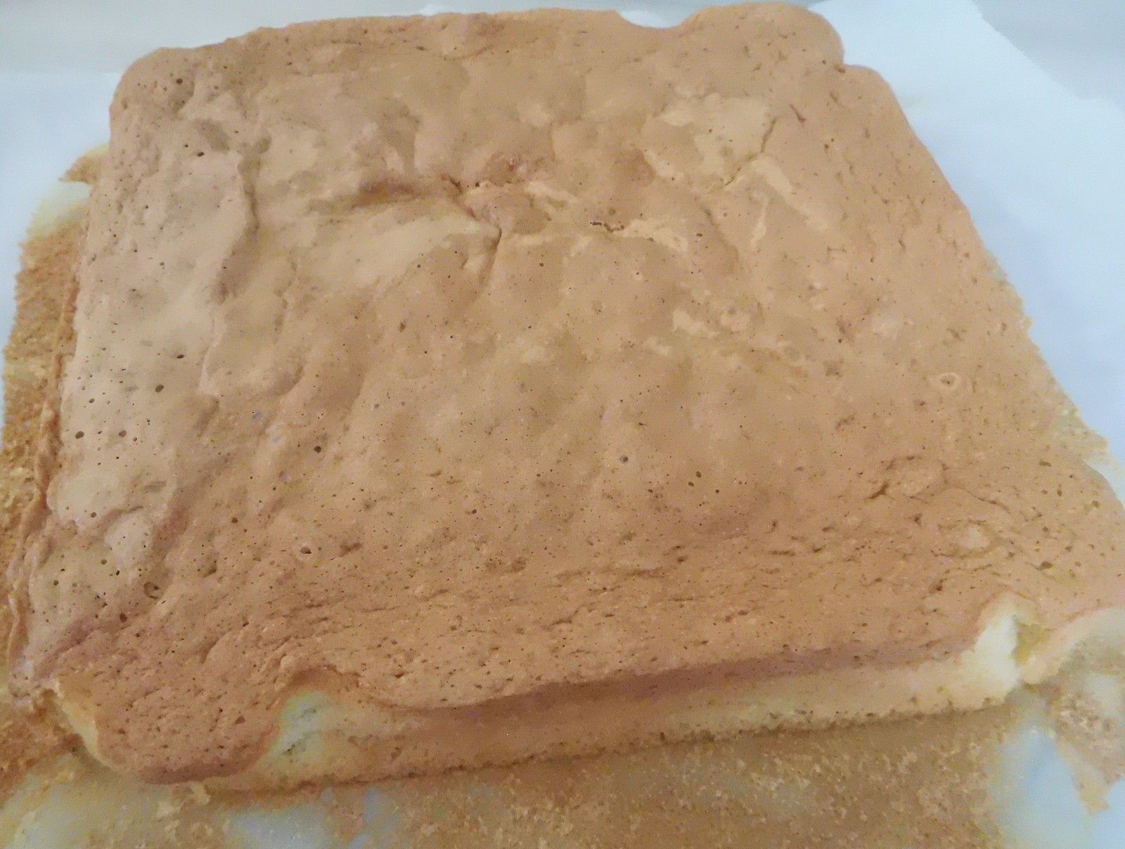 Gateau Magique Rate Mais Magiquement Bon Quand Meme Les Recettes De Zaza