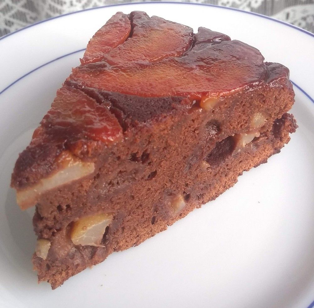 Gateau Renverse Poire Chocolat De Cyril Lignac Instant Gourmandise Patisserie Voyages