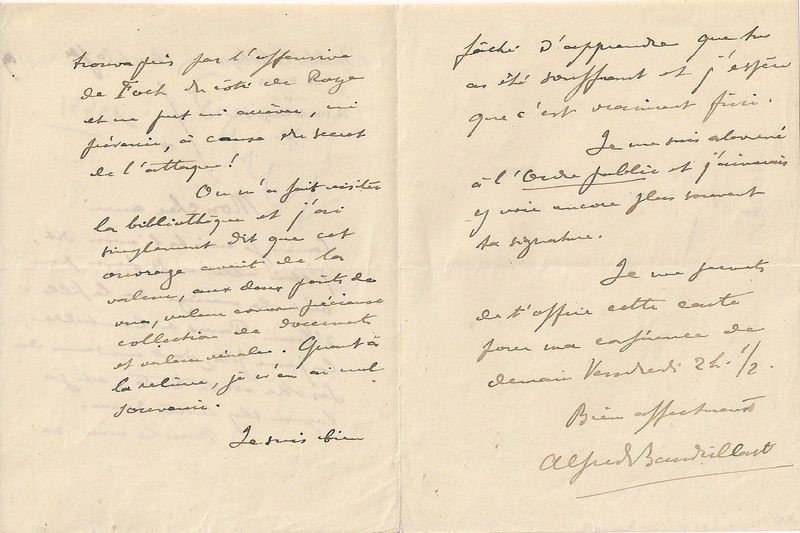 BAUDRILLART Alfred. Le du chineur