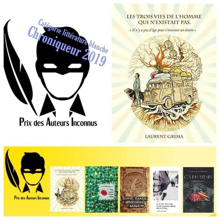 Les trois vies de l'homme qui n'existait de Laurent Grima