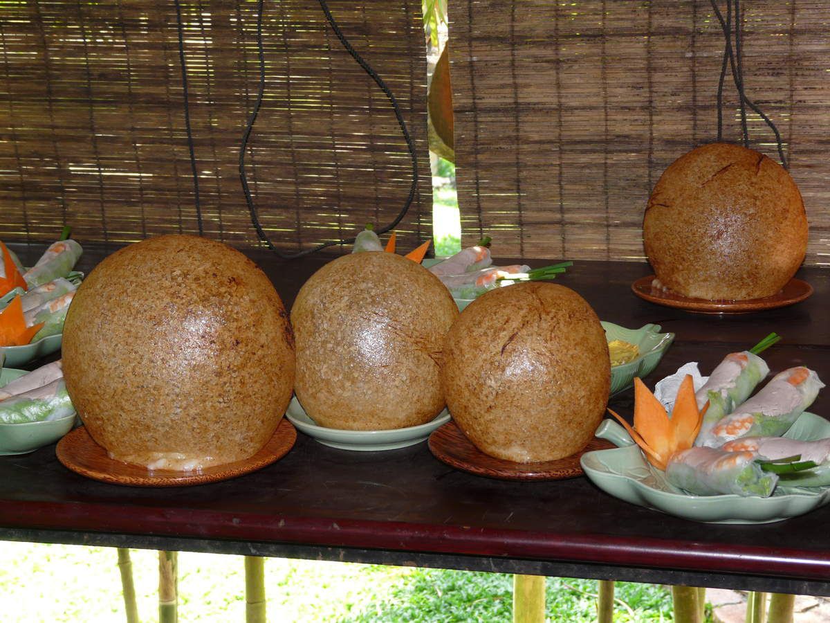 Salade de papaye verte - Vietnam (8) Balade sur le Mekong