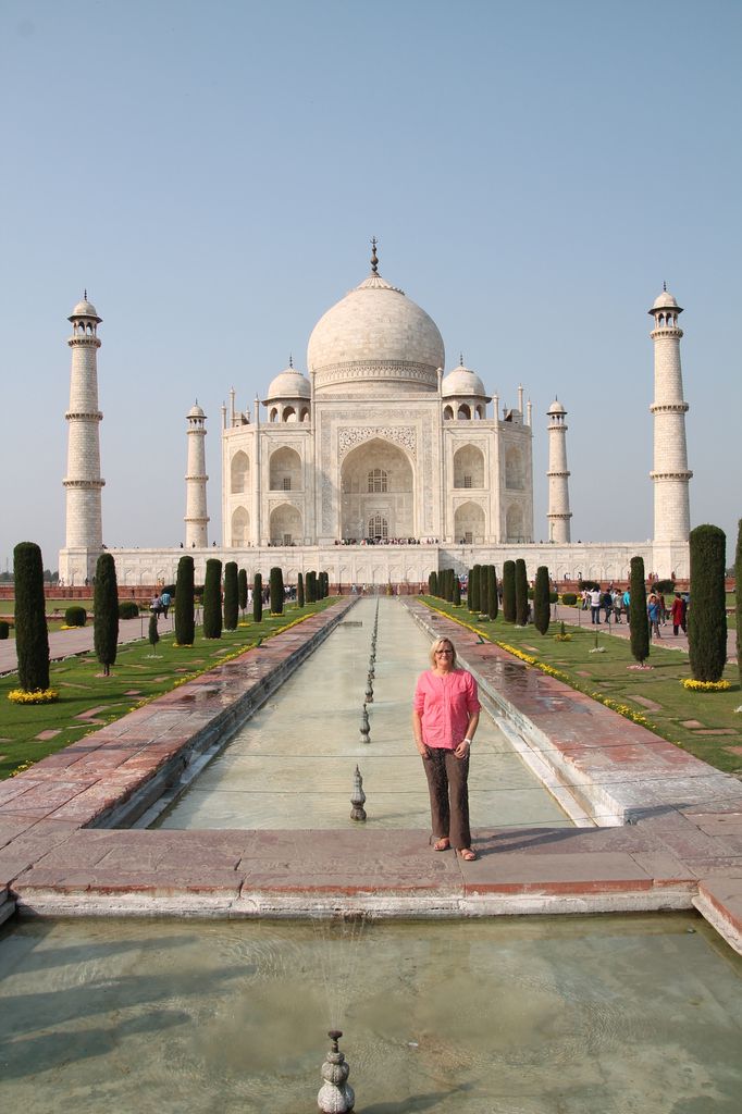 Galettes indiennes à la christophine et à la carotte - Inde du Nord (3) le Taj Mahal